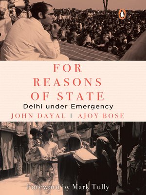 cover image of For Reasons of State